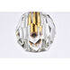 Eren 1 Light 6 inch Gold Pendant Ceiling Light
