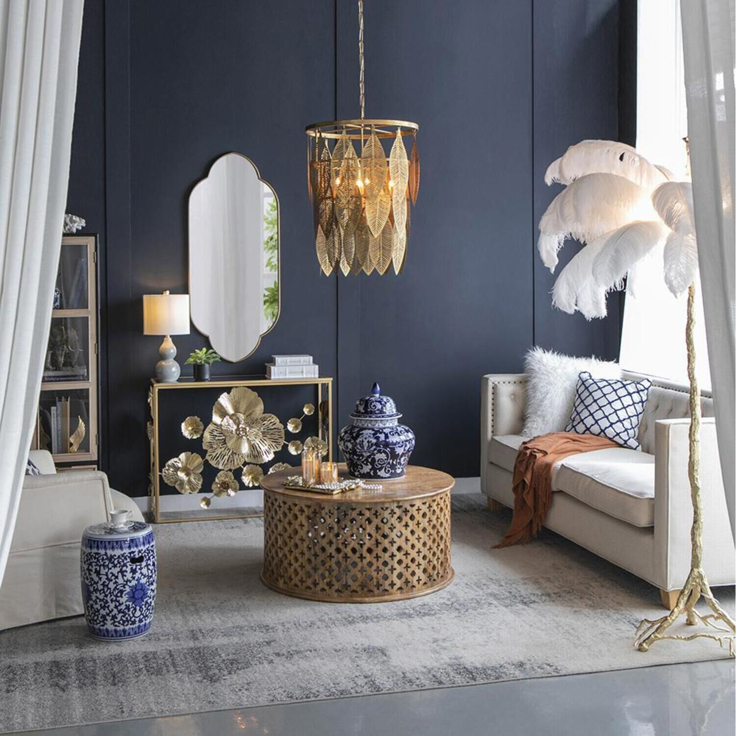 Aline 17 X 14 inch Vase