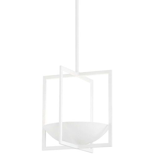 Loki 4 Light 17 inch Gesso White Pendant Ceiling Light