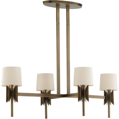 Tilling 4 Light 47 inch Gold Chandelier Ceiling Light
