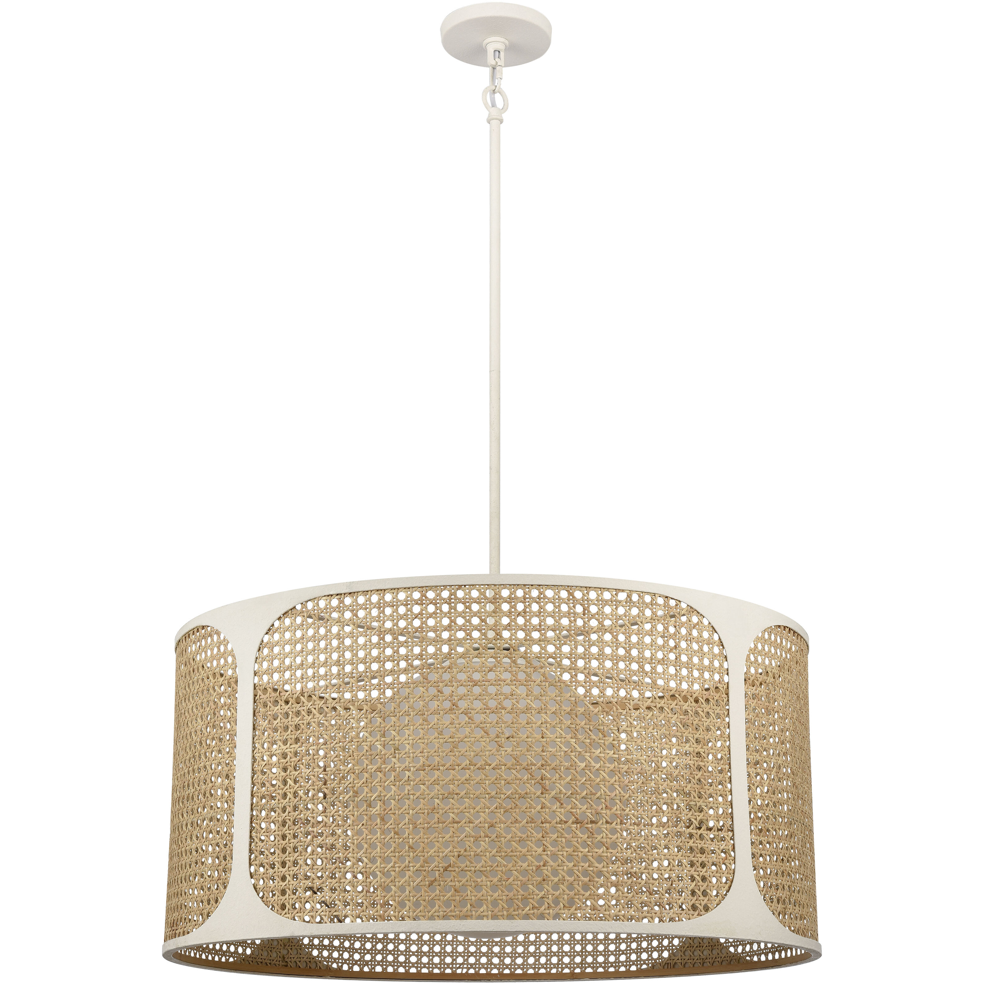 Coastal Breeze 1 Light 27 inch White Coral Chandelier Ceiling Light