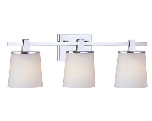 Ellipse 3 Light 24 inch Chrome Bath Vanity Wall Light