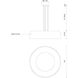Beacon LED 20 inch White Pendant Ceiling Light