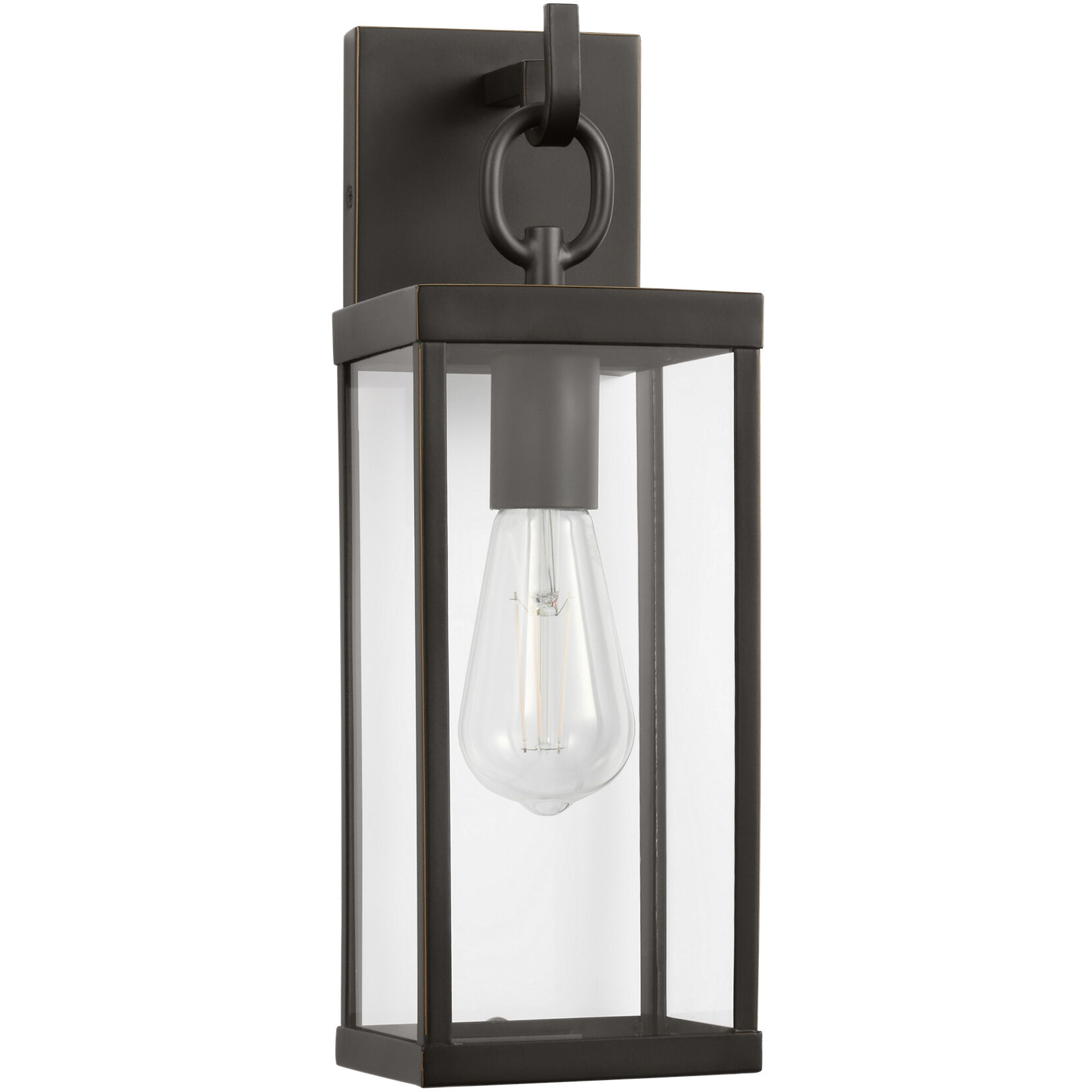 Rox LED Antique Bronze Outdoor Wall Lantern