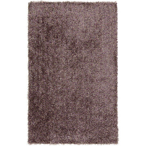 Prism 36 X 24 inch Bright Purple, Tan, Medium Gray Rug