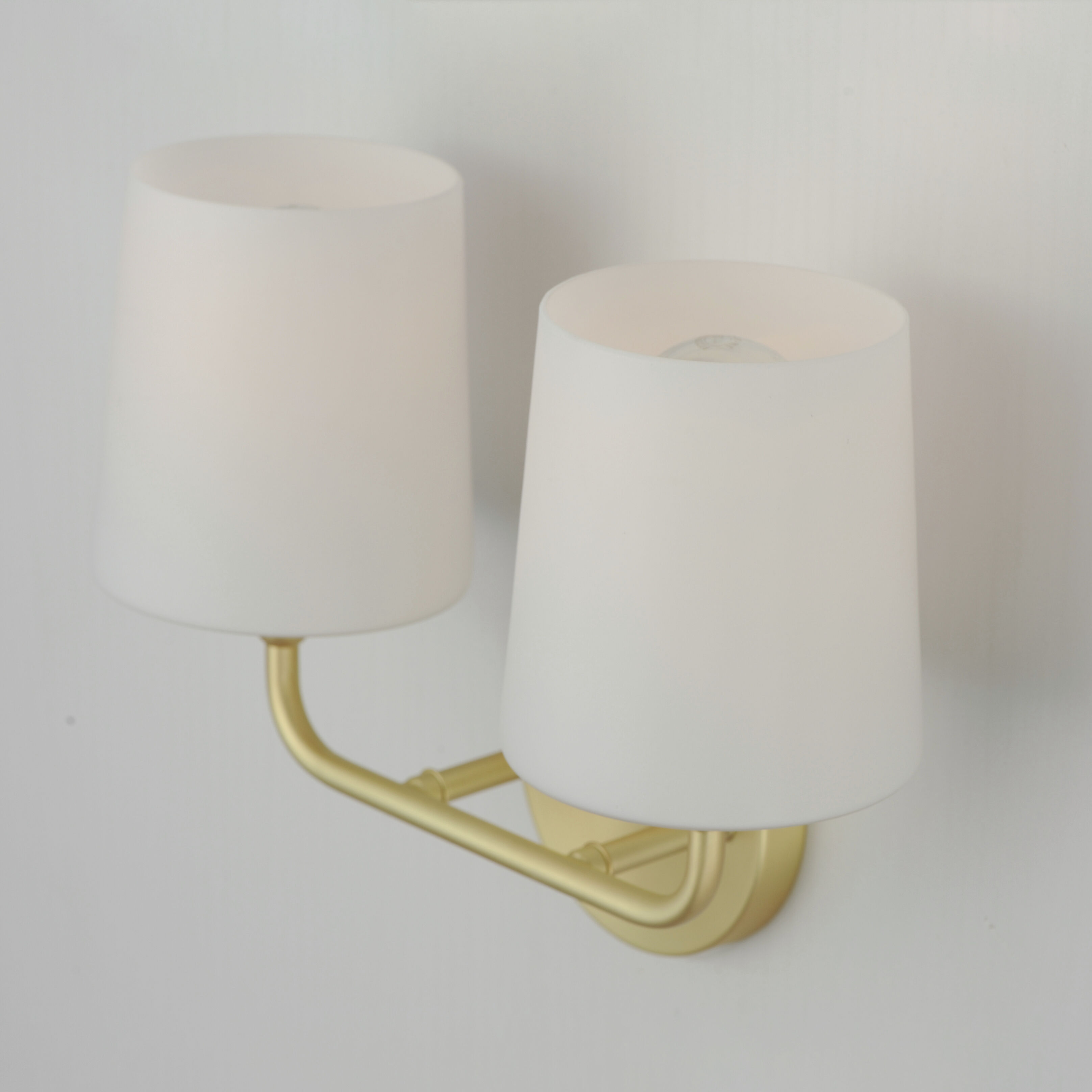 Bristol 2 Light 13 inch Satin Brass Wall Sconce Wall Light