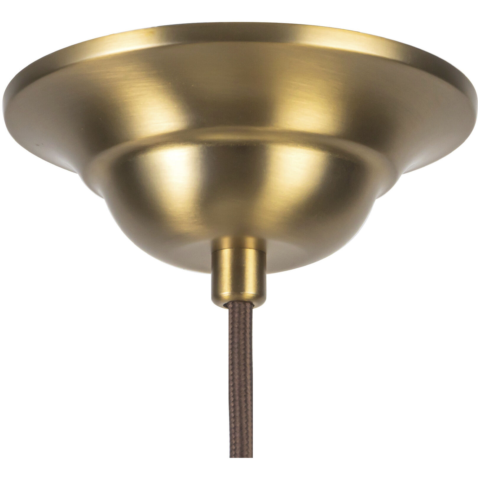 Alora Mood Crosby Pendant Ceiling Light in Brushed Gold