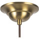Alora Mood Crosby Pendant Ceiling Light in Brushed Gold