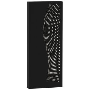 Dotwave LED 6 inch Textured Black ADA Sconce Wall Light