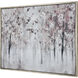 Norcross Forest White with Maroon and Antique Gold Framed Wall Art