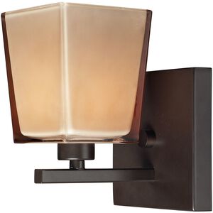 Serenity 1 Light 6 inch Oil Rubbed Bronze Vanity Light Wall Light