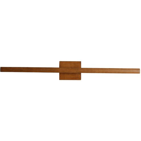 Vireo LED 35.75 inch Driftwood Bath Bar Wall Light