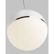Sean Lavin Akova 1 Light 12 Aged Brass Low-Voltage Pendant Ceiling Light in FreeJack, Aged Brass/Bright Brass, Integrated LED