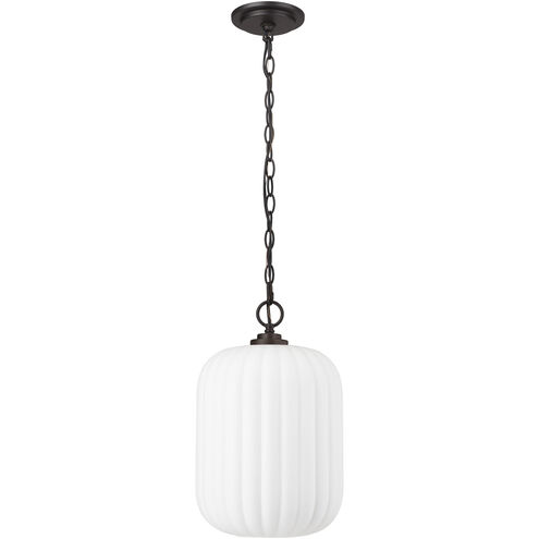 Cabot 1 Light 10 inch Oil Rubbed Bronze Pendant Ceiling Light