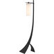 Stasis 58.5 inch 100 watt Black Floor Lamp Portable Light
