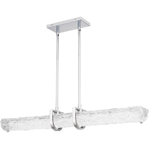 Pell 38 inch Polished Chrome Island Light Ceiling Light