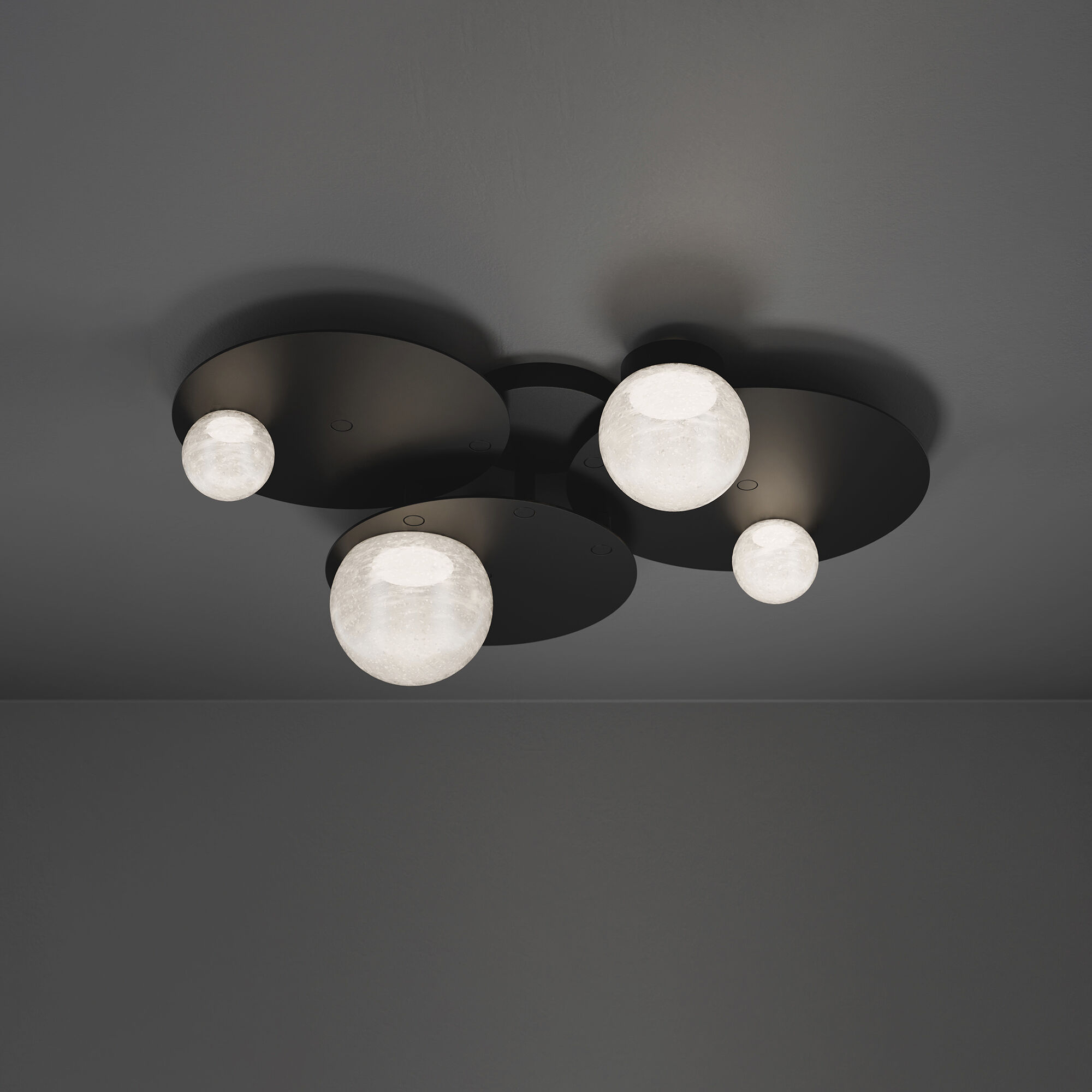 Out Of This World LED 19.75 inch Black Indoor Ceiling Lighting