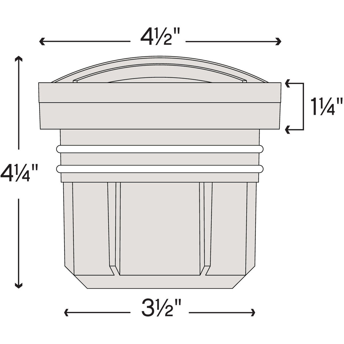 Hardy Island Grill Top 12v 12.00 watt Matte Bronze Landscape Well Light in 3000K, 12W