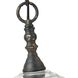 Keating Pendant Ceiling Light in Antique Black Iron
