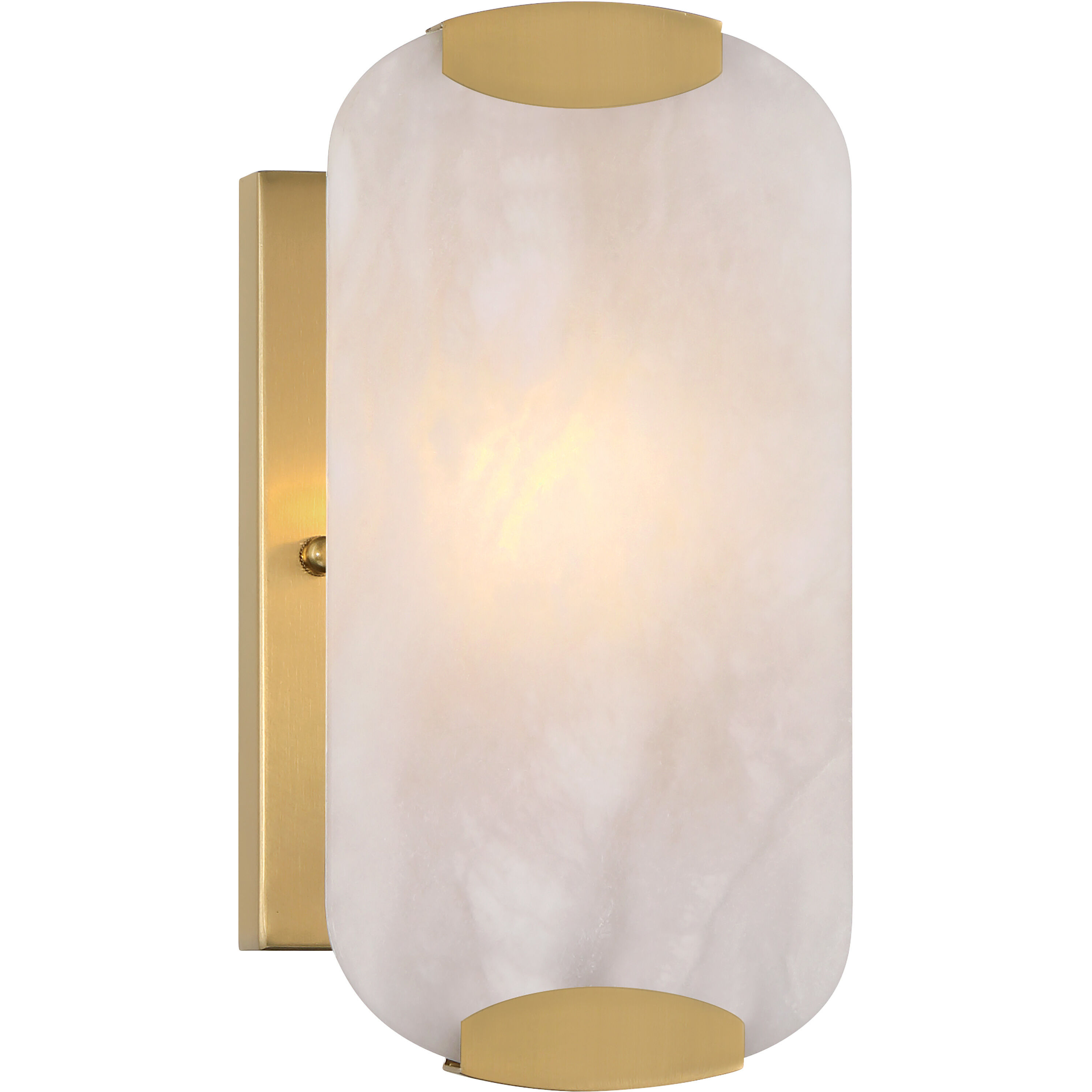Glowstone Wall Sconce Wall Light in Legacy Brass