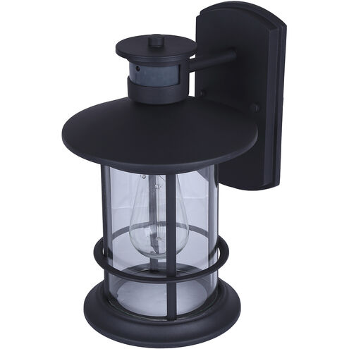 Dakota 1 Light 12.5 inch Black Outdoor Wall Lantern