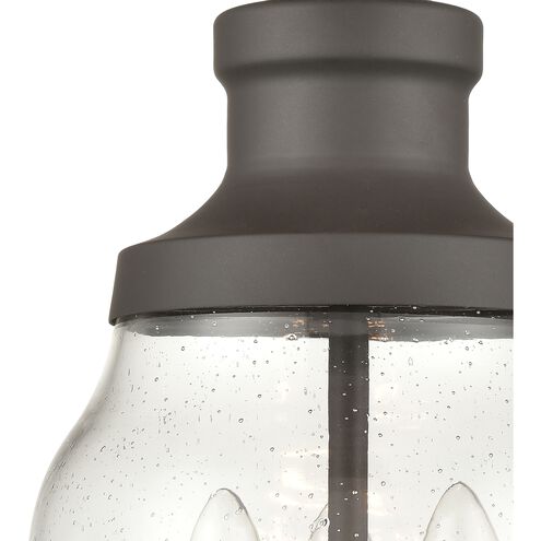 Renford 3 Light 17 inch Architectural Bronze Outdoor Post Mount