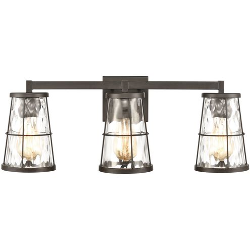 Kendrix 3 Light 24 inch Oil Rubbed Bronze Vanity Light Wall Light