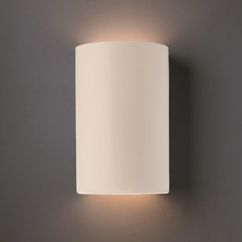 Ambiance Wall Sconce Wall Light in Incandescent, Matte White, Large