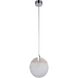 Canada LED 1.5 inch Chrome Pendant Ceiling Light