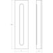 Porta LED 5 inch Textured White ADA Sconce Wall Light