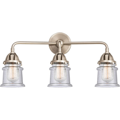 Nouveau 2 Small Canton 3 Light 23.25 inch Bathroom Vanity Light