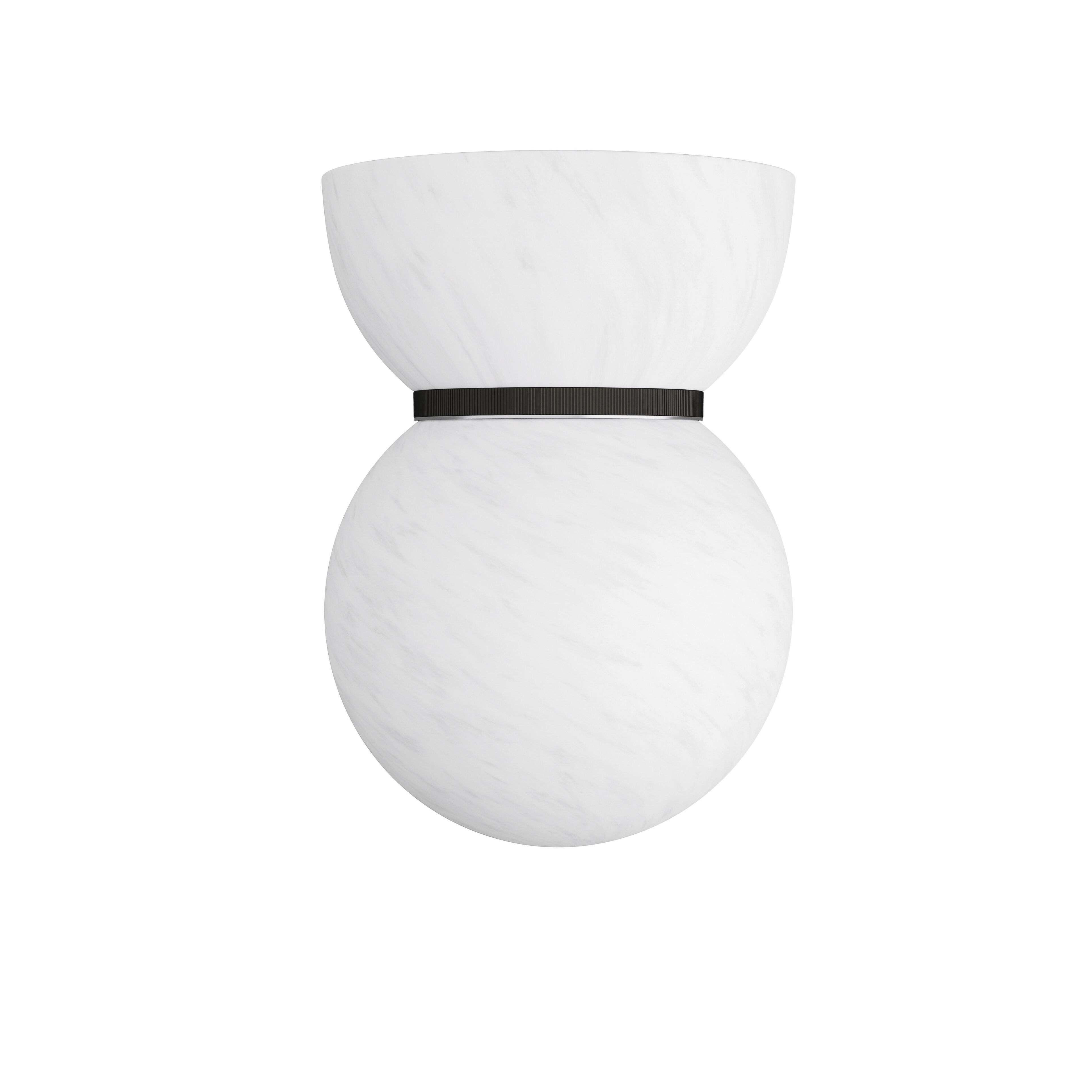 Bryn 1 Light 10 inch Matte Swirl Flush Mount Ceiling Light