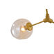 Canada 5 Light 17 inch Gold Chandelier Ceiling Light