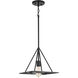 Elijah 1 Light 11 inch Matte Black Pendant Ceiling Light