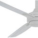 Rudolph 52 inch Flat White Ceiling Fan