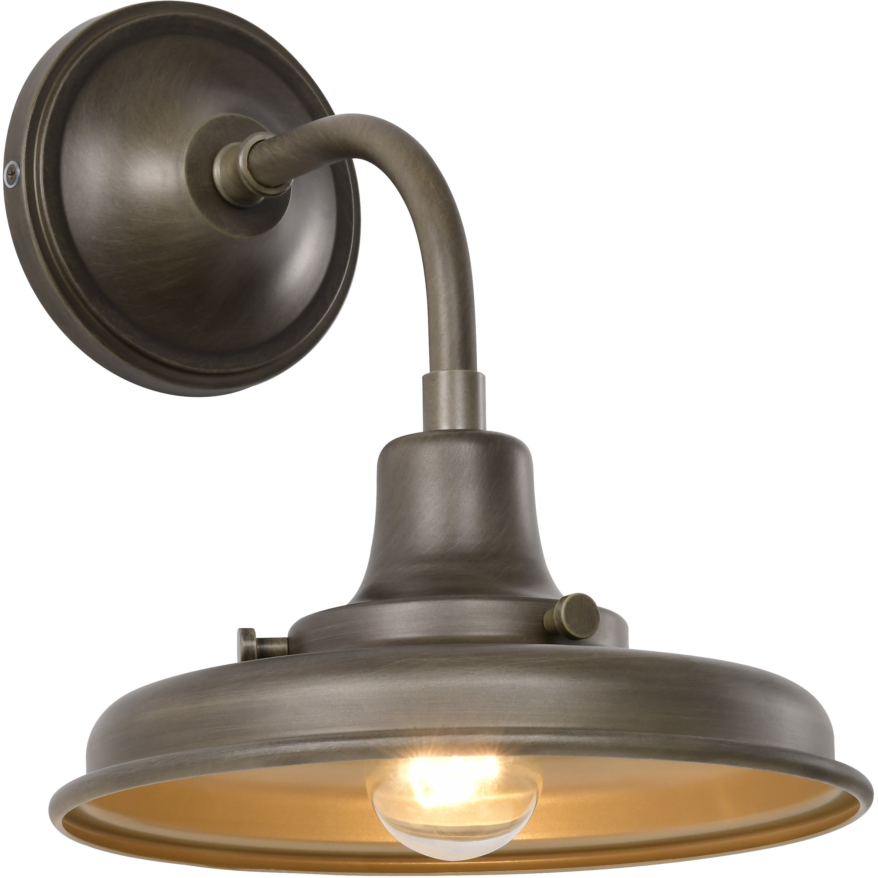 Morris 11.63 inch Burnished Bronze Outdoor Wall Light