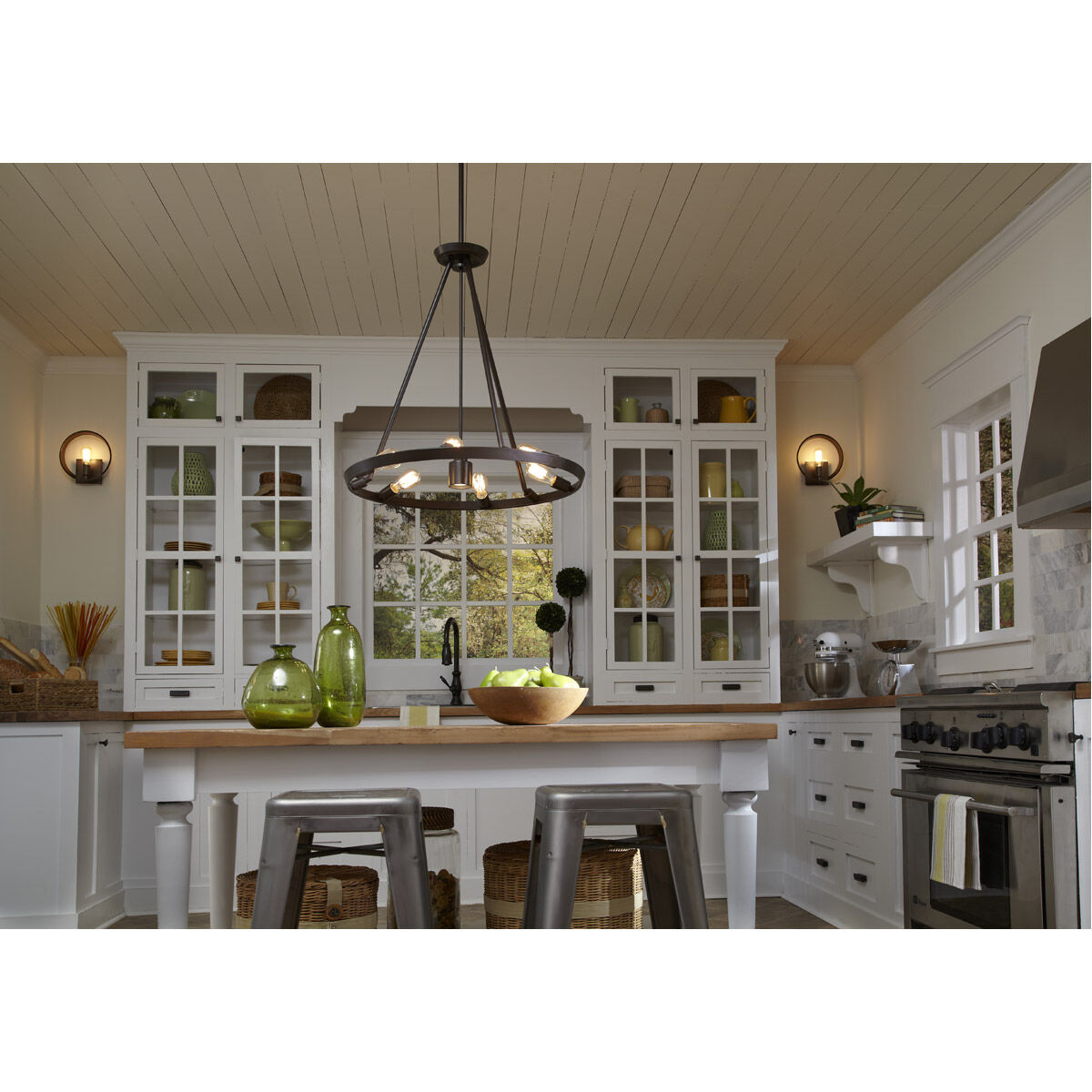 Theater Row 1 Light 10 inch Western Bronze ADA Wall Sconce Wall Light