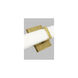 Sean Lavin Milan LED 24.5 inch Natural Brass Bath Light Wall Light in LED 90 CRI 3000K 277V, Integrated LED