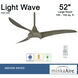 Light Wave 52 inch Driftwood Ceiling Fan