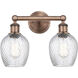 Salina 2 Light 14 inch Antique Copper Bath Vanity Light Wall Light