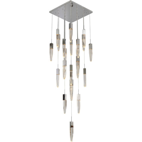 Canada 25 Light 27.5 inch Chrome Chandelier Ceiling Light
