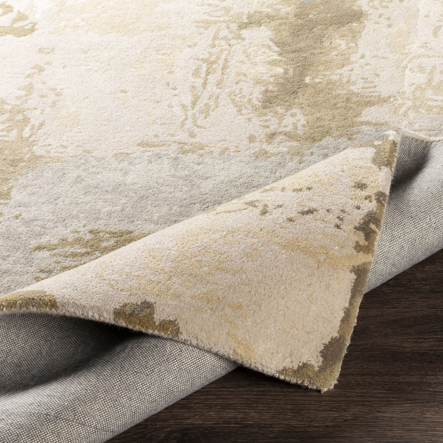 Kavita 120 X 120 inch Tan Rug in 10 Ft Round, Round