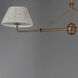 Dunbridge 2 Light 62 inch Weathered Brass Linear Pendant Ceiling Light