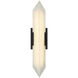 Rigio LED 5.5 inch Matte Black Wall Sconce Wall Light