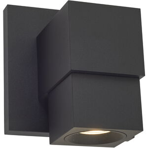 Optics LED 4.72 inch Matte Black ADA Wall Sconce Wall Light