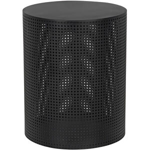 Dixon 20.5 X 16 inch Matte Black Side Table, Small