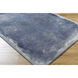 Kavita 108 X 72 inch Grey / Medium Grey / Dark Grey / Steel Grey / Nickel / Slate Blue / Metallic - Silver / Slate Handmade Rug in 6 x 9