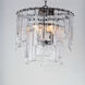 Warren 4 Light 17.5 inch Dark Bronze Semi-Flush Mount Ceiling Light