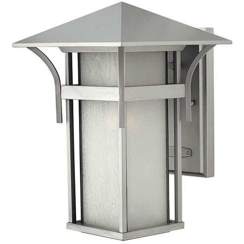 Estate Series Harbor LED 14 inch Titanium Outdoor Wall Mount Lantern, Medium