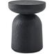 Hurlee 20 X 15.5 inch Black Slate Outdoor Accent Table